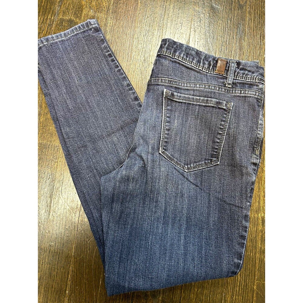Simply Vera Vera Wang Women’s Dark Wash Blue Denim Mid Rise Stretch Skinny Jeans